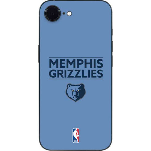 NBA Memphis Grizzlies Standard - Light Blue iPhone 16e Skin